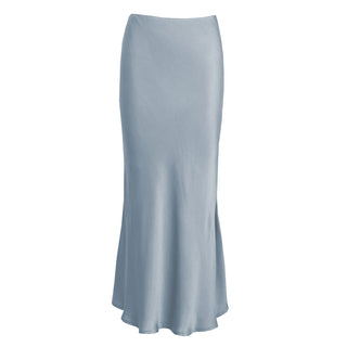 Grace satin Skirt - Bluemoon