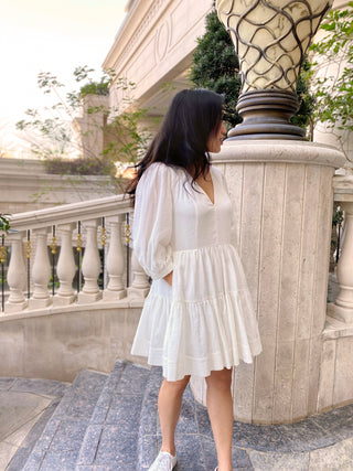 Amelia Dress - White