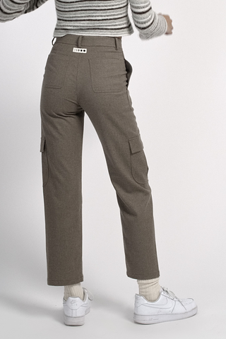 Pinstripe cargo pants