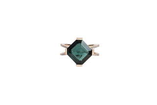 Stargaze Asscher Cocktail Ring