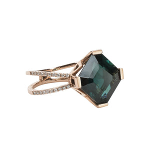Stargaze Asscher Cocktail Ring