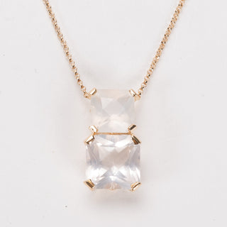 Sparkle Stargaze Asscher Necklace