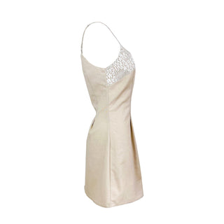 Payton Linen Lace Mini Dress