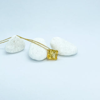 Stargaze Asscher Necklace - Faved By Samanthi Jewellery