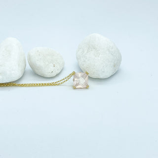 Stargaze Asscher Necklace - Faved By Samanthi Jewellery