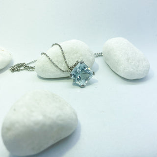 Stargaze Asscher Necklace - Faved By Samanthi Jewellery