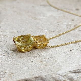 Sparkle Stargaze Asscher Necklace - Faved By Samanthi Jewellery