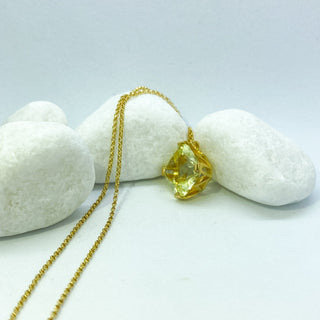 Stargaze Petite Asscher Necklace - Faved By Samanthi Jewellery