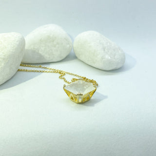 Stargaze Petite Asscher Necklace - Faved By Samanthi Jewellery