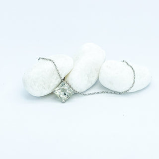 Stargaze Petite Asscher Necklace - Faved By Samanthi Jewellery