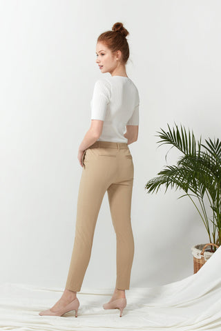 Seamed Pant - Camel