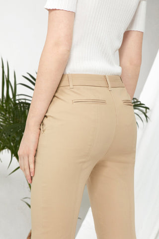 Seamed Pant - Camel