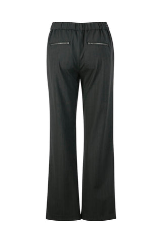 Utility Wide Pant - Black Striped