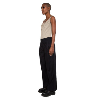 neutral colour cowl neck bodysuit day wear